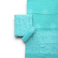aquamarine-blue-hand-block-batik-print-cotton-suit