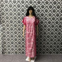 pinkish-red-soft-cotton-hand-made-batik-gown