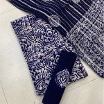 ebony-color-hand-block-wax-batik-rayon-suit-with-chiffon-dupatta