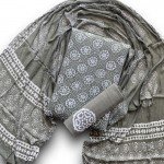 dove-grey-color-indonesian-style-batik-hand-block-printed-pure-cotton-fabric-suit-with-chiffon-dupatta