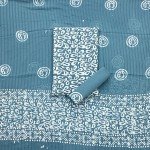 Horizon Color, Hand Block Batik Print Pure Cotton Suit