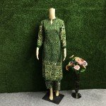 myrtle-green-color-soft-rayon-indonesian-batik-print-kurti-plazo